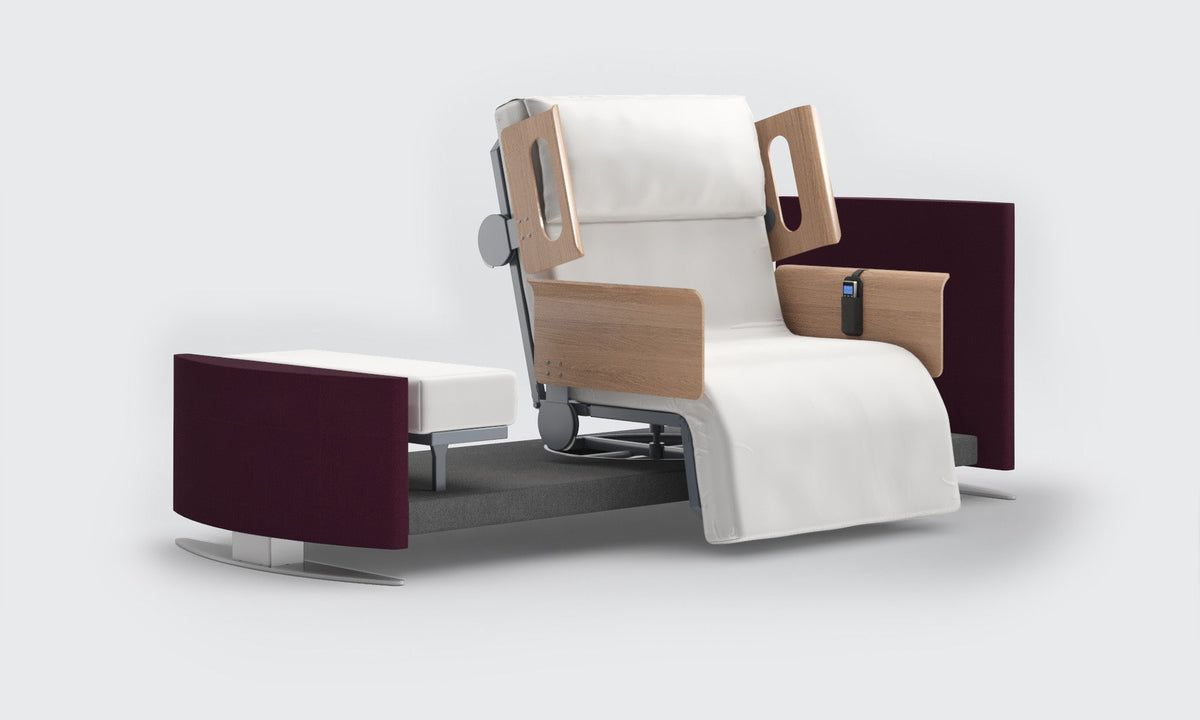 RotoBed Change Electric Rotating Chair Bed - Automated Swivel Stand-Up Assist Bed - Detail View 27