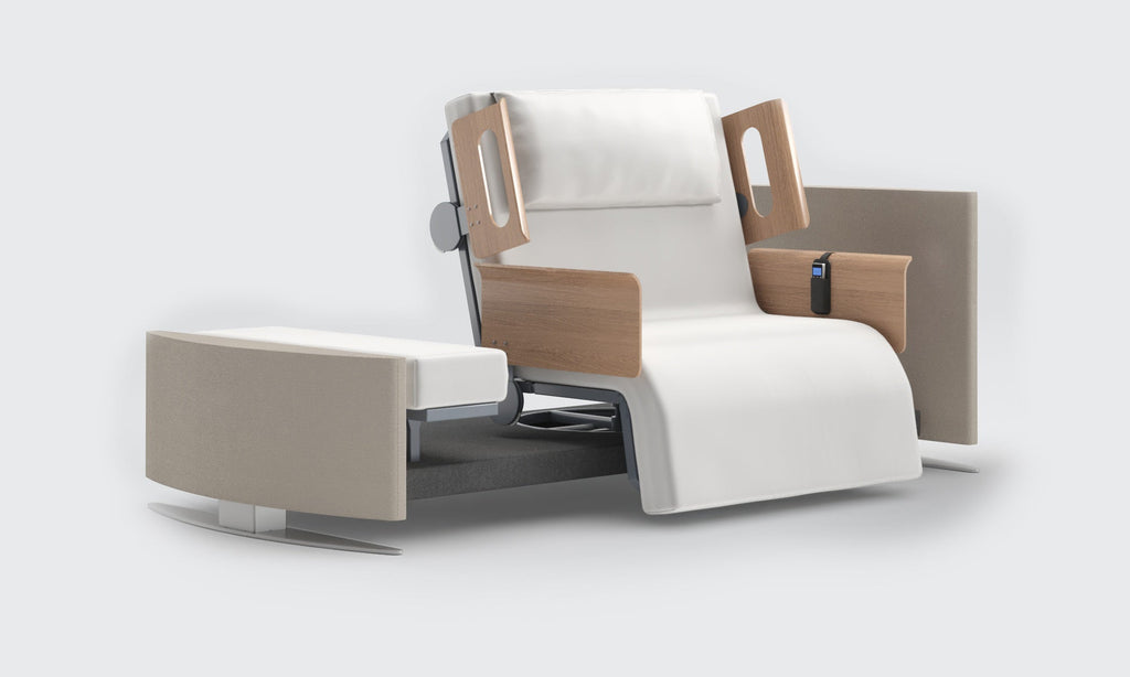 RotoBed Change Electric Rotating Chair Bed - Automated Swivel Stand-Up Assist Bed - Detail View 65