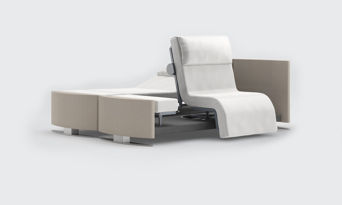 RotoBed Change Dual Electric Rotating Chair Bed - Independent Swivel & Assist Care Bed - Detail View 21