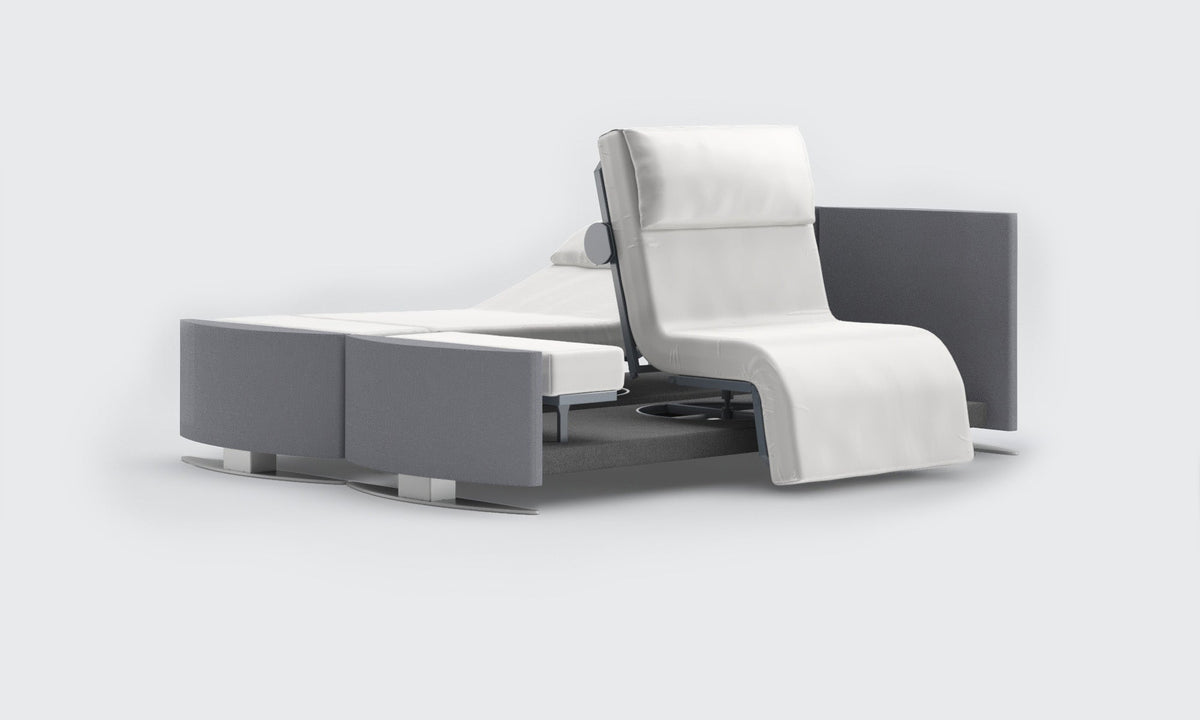 RotoBed Change Dual Electric Rotating Chair Bed - Independent Swivel & Assist Care Bed - Detail View 22