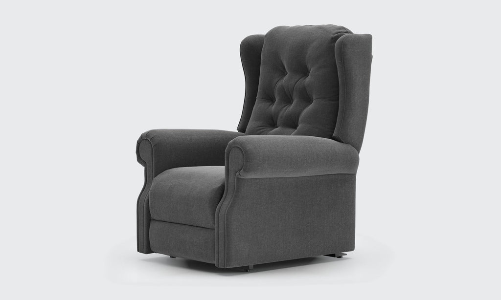 Opera Beds Parker Electric Riser Recliner Chair - Buttoned Back Motorized Lift Armchair - Detail View 14