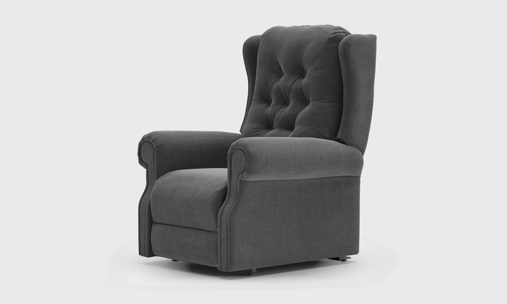 Opera Beds Parker Electric Riser Recliner Chair - Buttoned Back Motorized Lift Armchair - Detail View 94