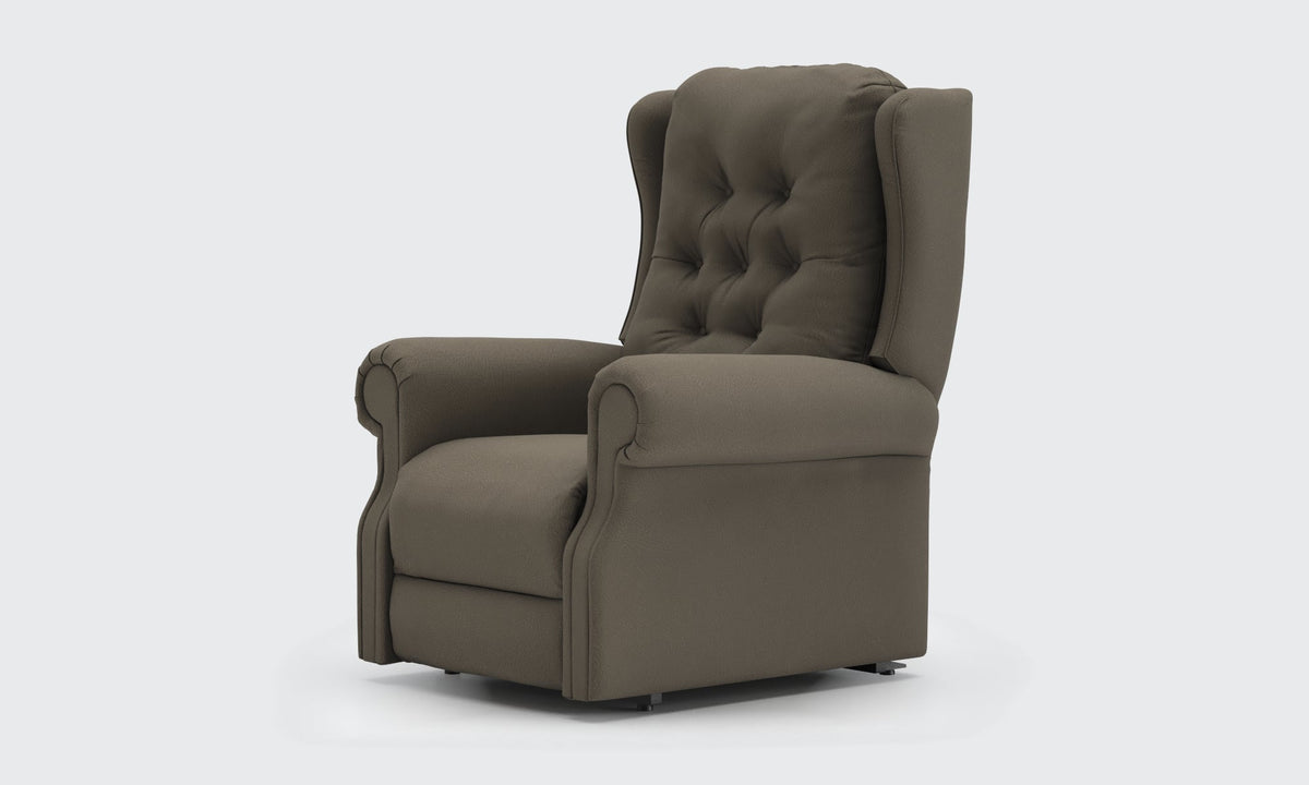 Opera Beds Parker Electric Riser Recliner Chair - Buttoned Back Motorized Lift Armchair - Detail View 92