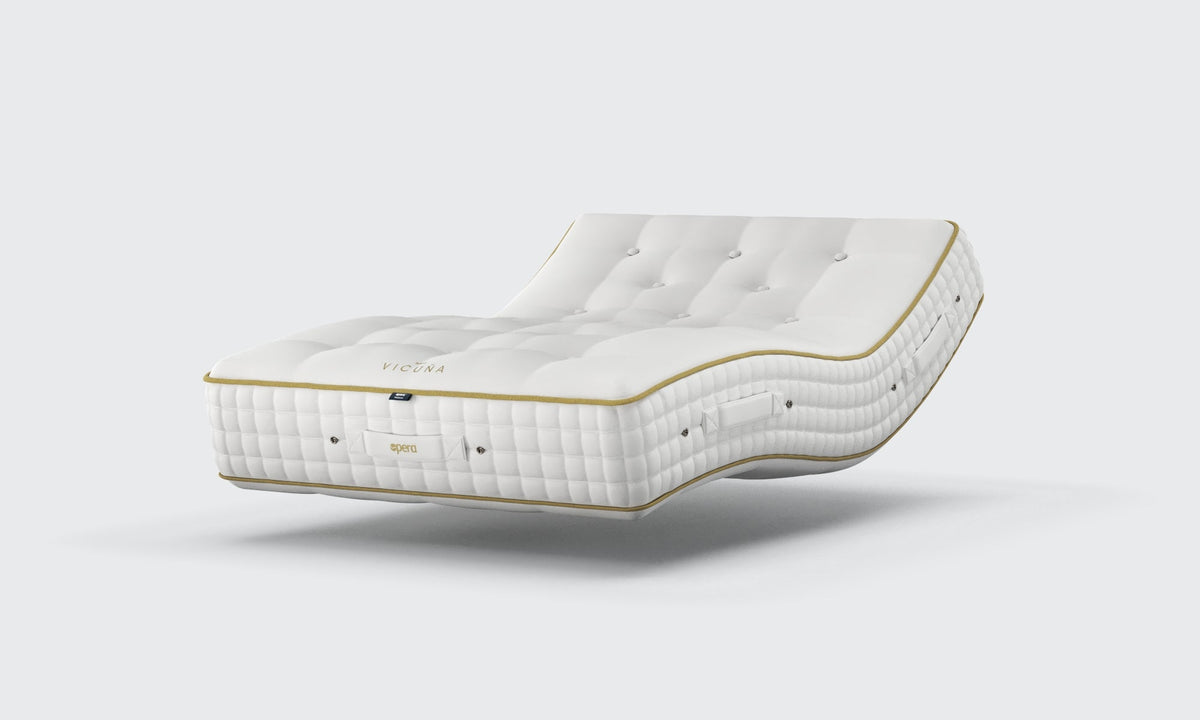 Opera Beds Vicuña Luxury Adjustable Mattress - Handcrafted Natural Wool & Silk Mattress - Detail View 14