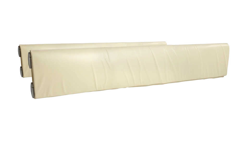 Opera Beds Solid Padded Bed Rail Bumpers - Full Length Safety Rail Protection Pads - Detail View 2