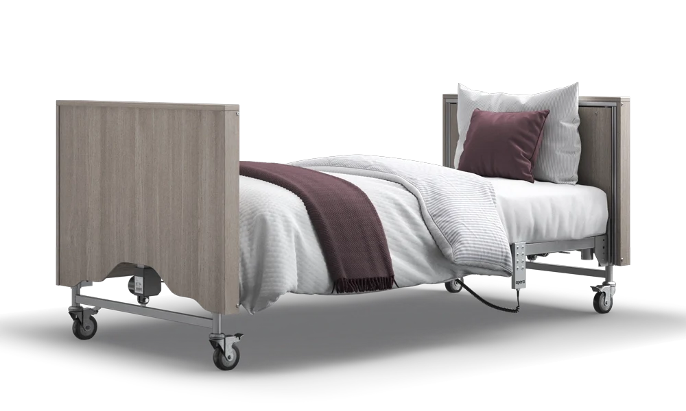 Opera Beds Classic Electric Profiling Care Bed - Height Adjustable Medical Nursing Bed - Detail View 40