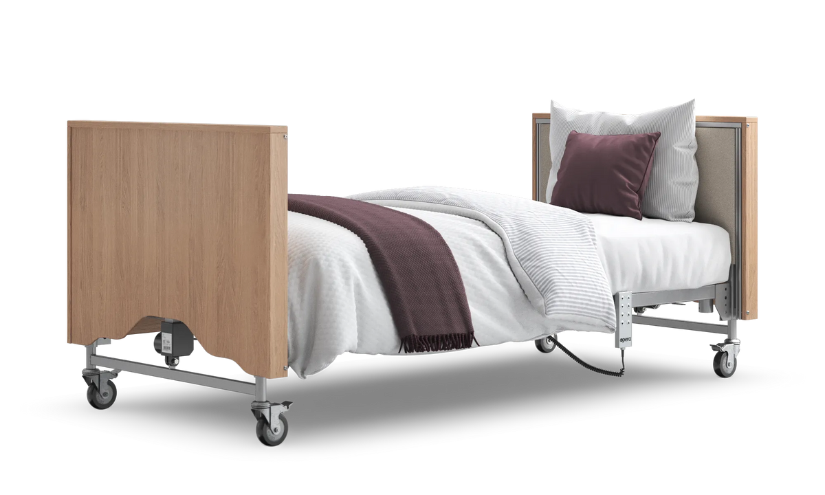 Opera Beds Classic Electric Profiling Care Bed - Height Adjustable Medical Nursing Bed - Detail View 48