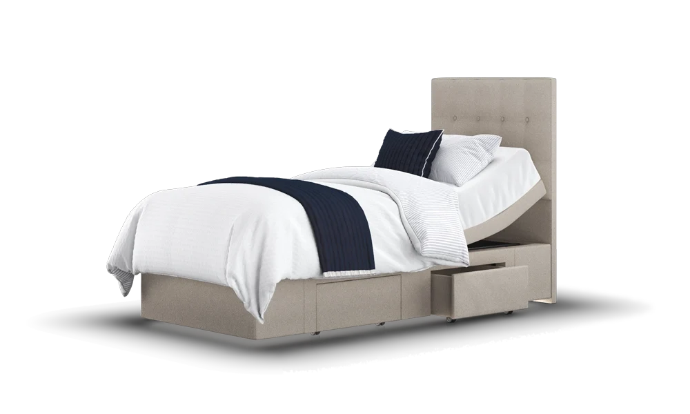 Opera Beds Emerald Motion Divan Electric Adjustable Bed - Ergonomic Divan Base - Detail View 87