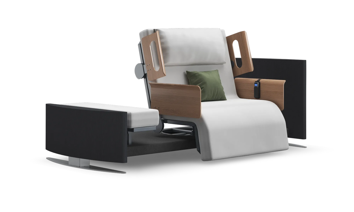 RotoBed Change Electric Rotating Chair Bed - Automated Swivel Stand-Up Assist Bed - Detail View 120