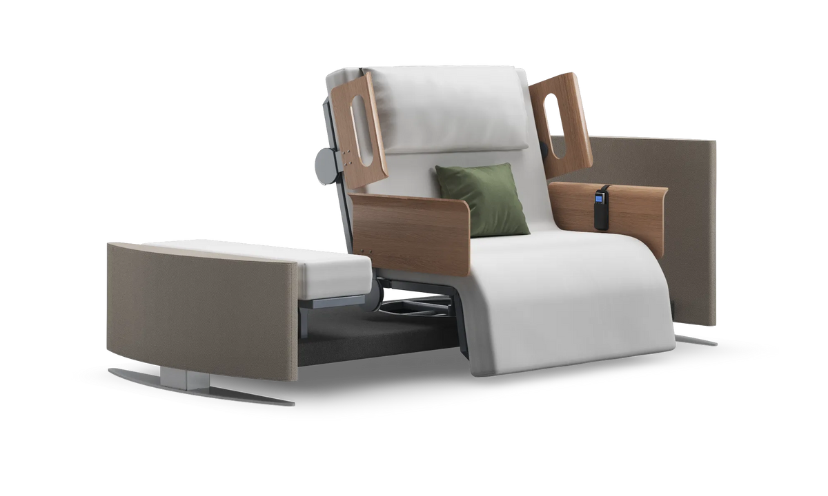 RotoBed Change Electric Rotating Chair Bed - Automated Swivel Stand-Up Assist Bed - Detail View 125