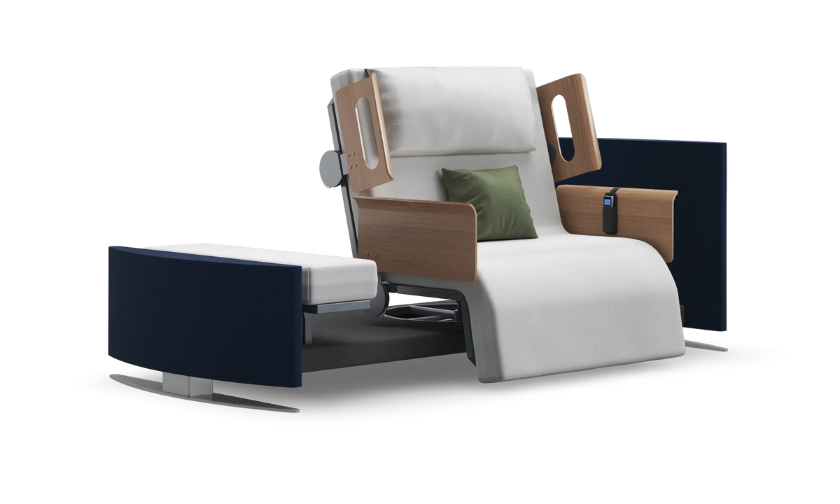 RotoBed Change Electric Rotating Chair Bed - Automated Swivel Stand-Up Assist Bed - Detail View 133