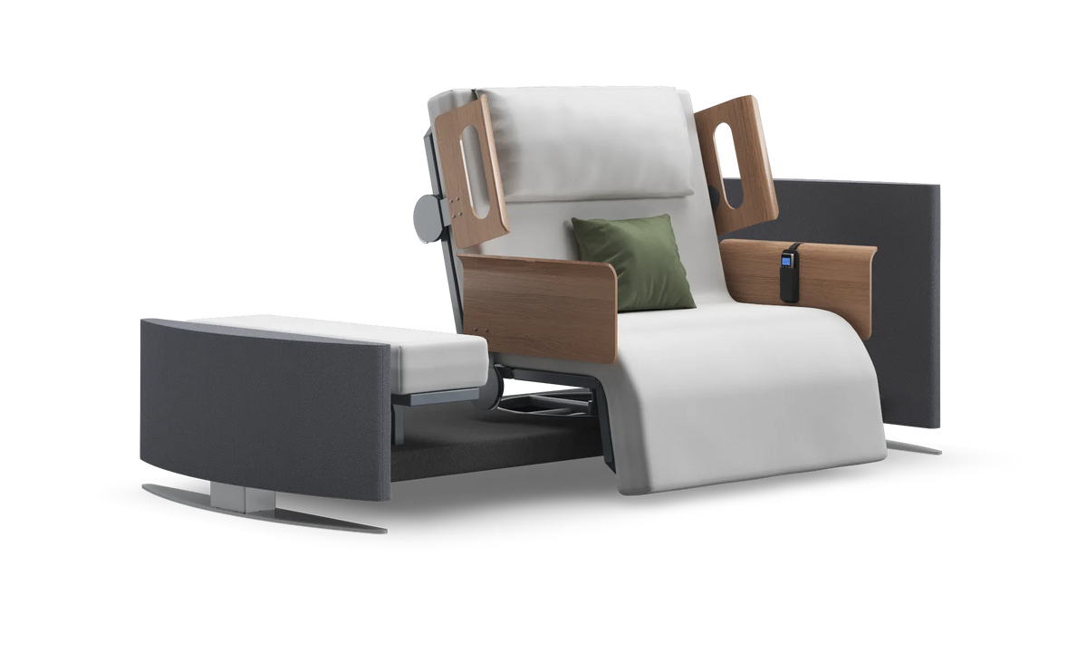 RotoBed Change Electric Rotating Chair Bed - Automated Swivel Stand-Up Assist Bed - Detail View 128