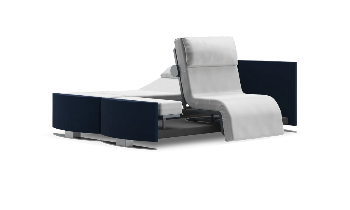 RotoBed Change Dual Electric Rotating Chair Bed - Independent Swivel & Assist Care Bed - Detail View 44