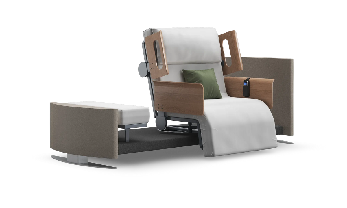 RotoBed Change Electric Rotating Chair Bed - Automated Swivel Stand-Up Assist Bed - Detail View 123