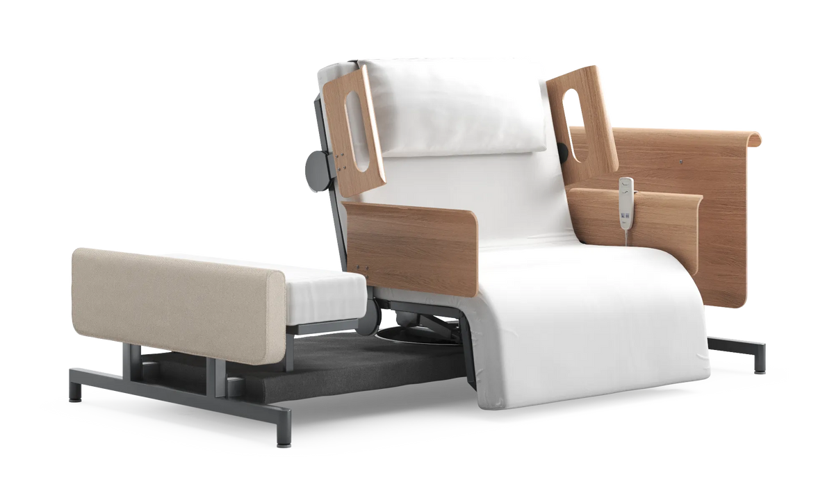 RotoBed Home Electric Rotating Chair Bed - Motorized Stand-Assist Swivel Care Bed - Detail View 76