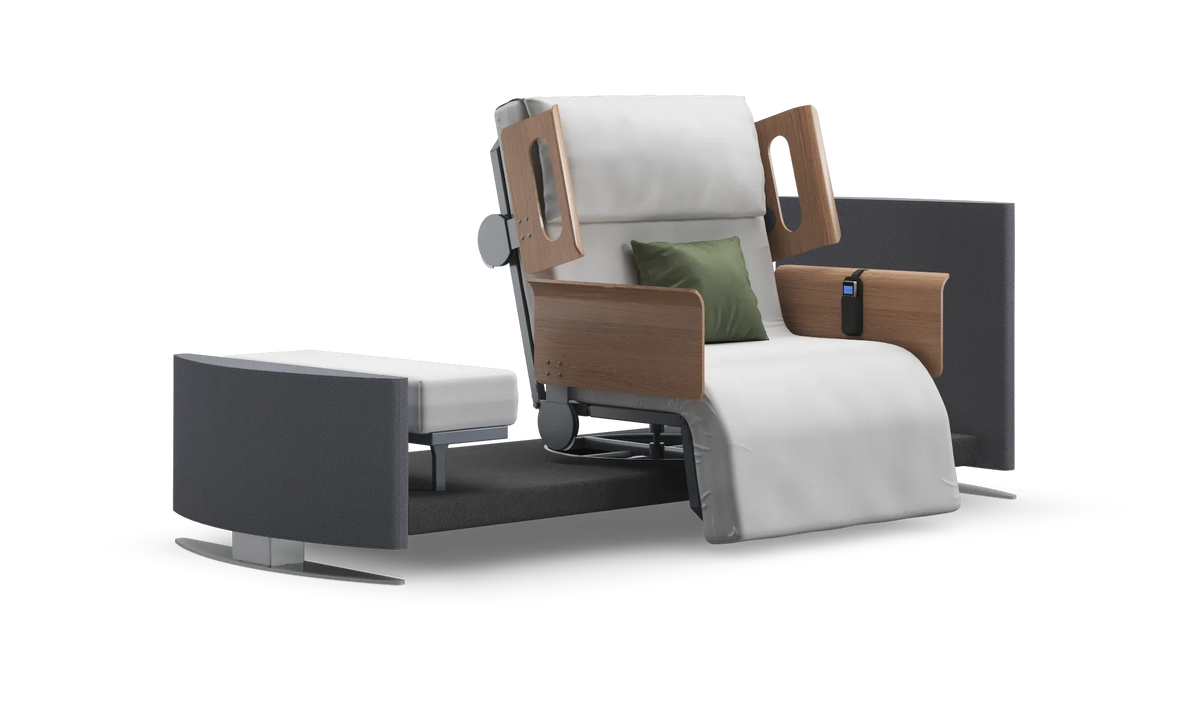 RotoBed Change Electric Rotating Chair Bed - Automated Swivel Stand-Up Assist Bed - Detail View 127
