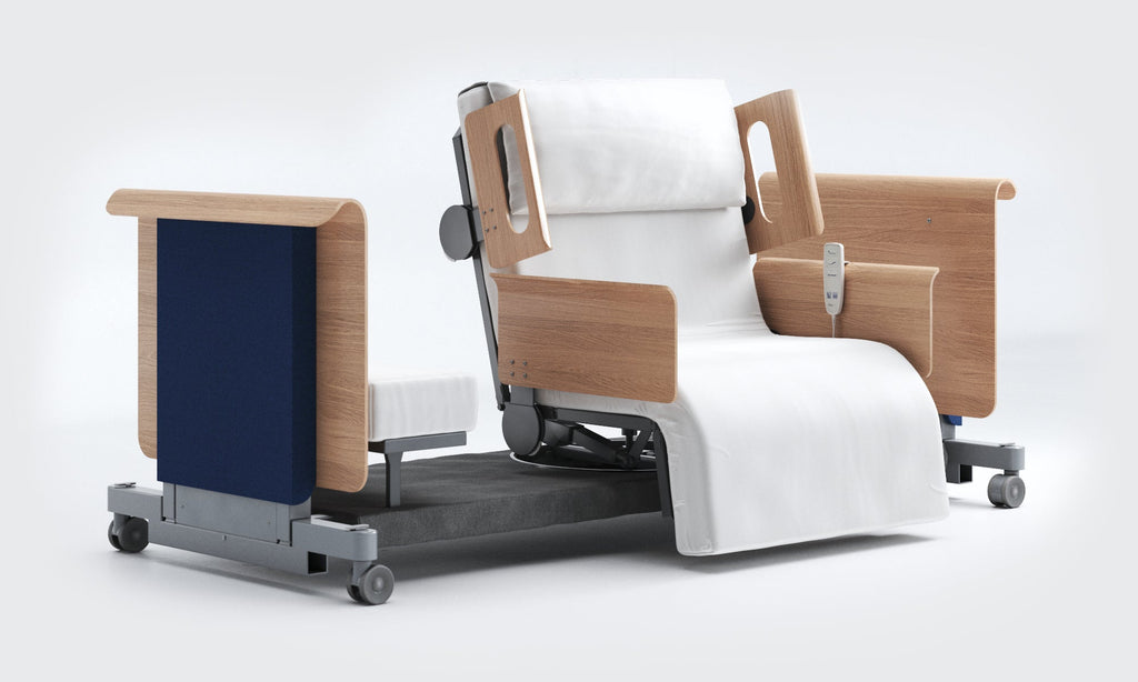 RotoBed Free Electric Rotating Chair Bed - Automated Mobility Assist Swivel Bed - Detail View 13