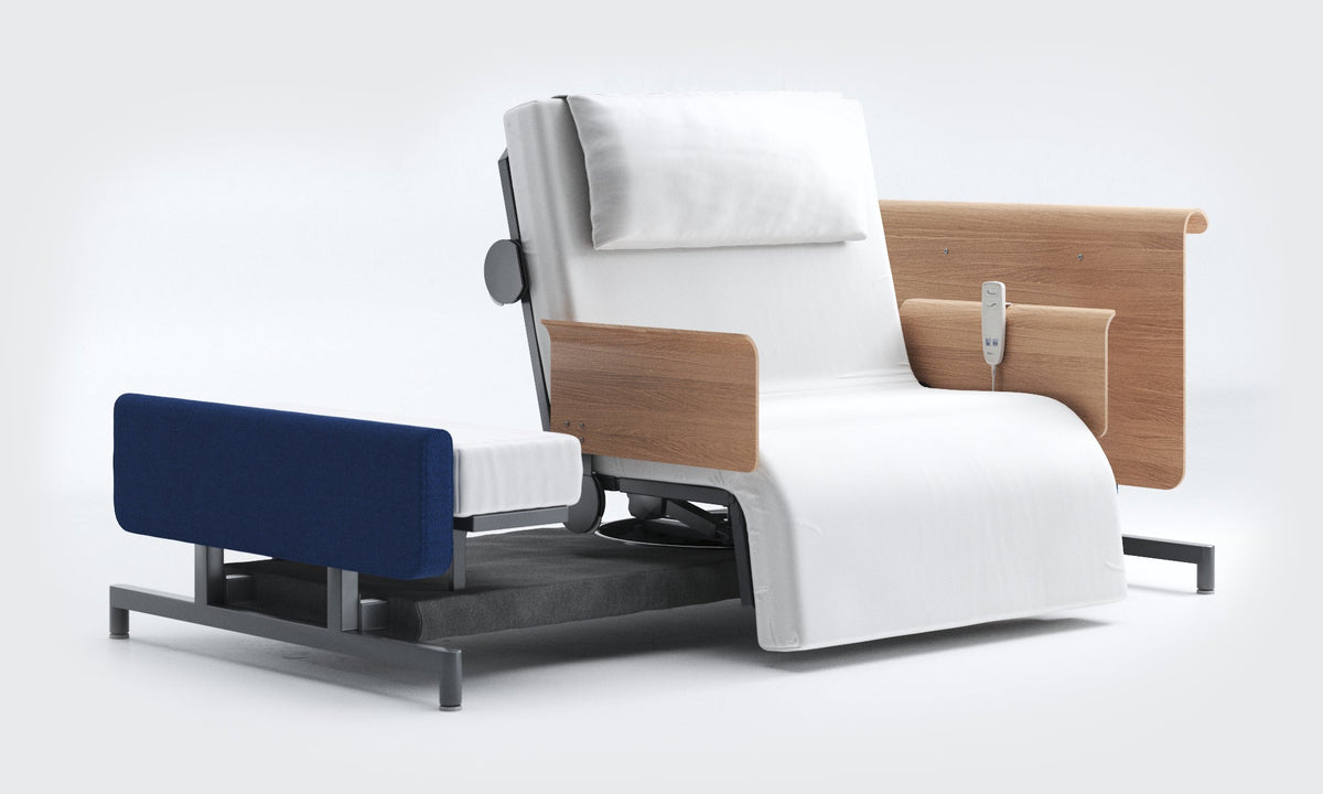 RotoBed Home Electric Rotating Chair Bed - Motorized Stand-Assist Swivel Care Bed - Detail View 32