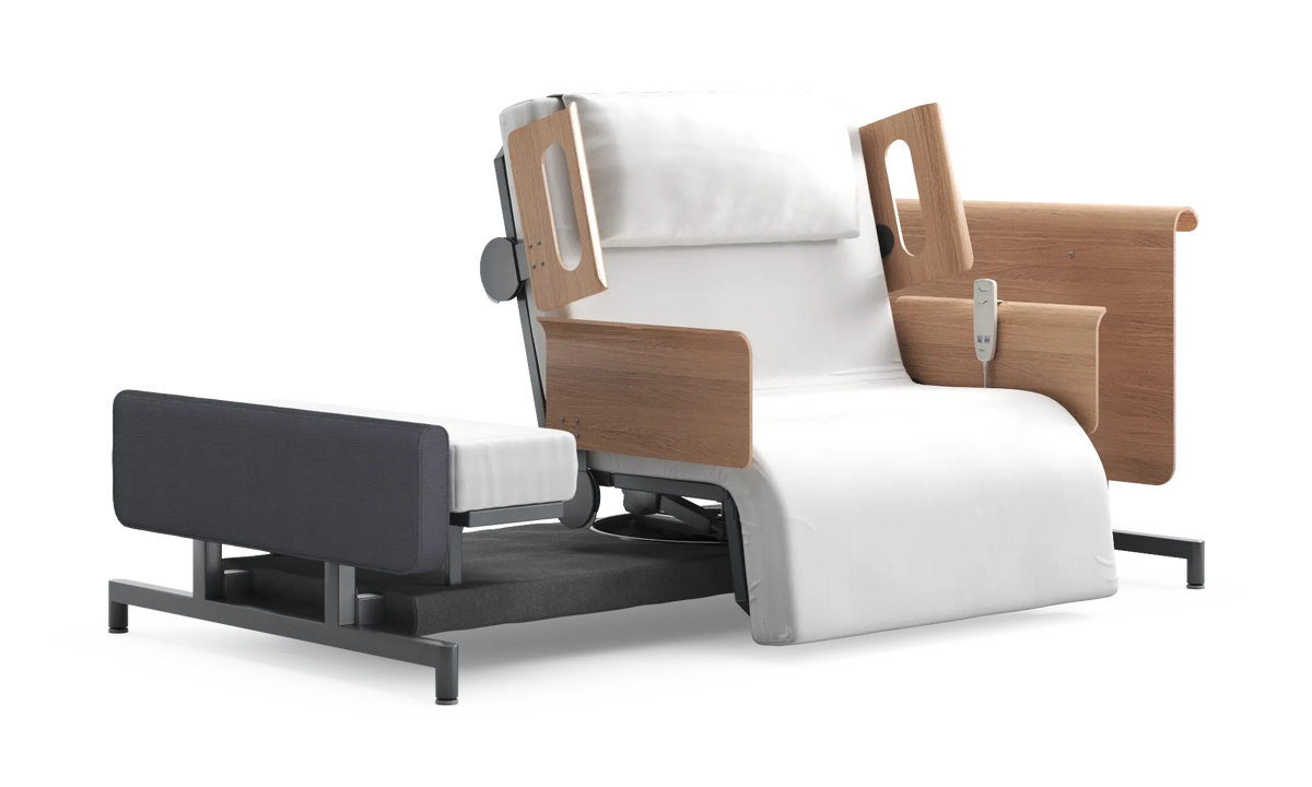 RotoBed Home Electric Rotating Chair Bed - Motorized Stand-Assist Swivel Care Bed - Detail View 72