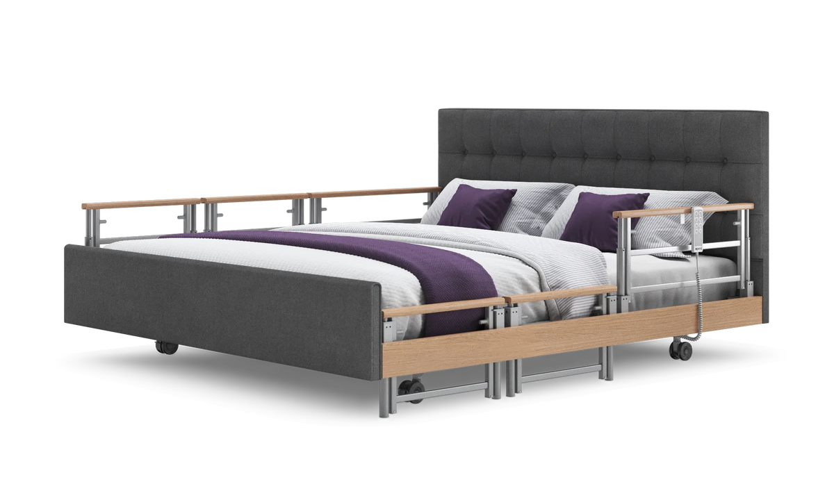 Opera Beds Signature Comfort Plus Dual Profiling Bed - Luxury Split Electric Care Bed - Detail View 119