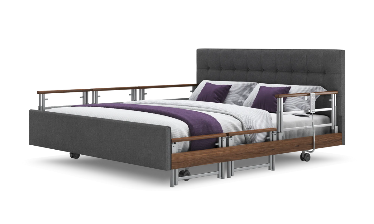 Opera Beds Signature Comfort Plus Dual Profiling Bed - Luxury Split Electric Care Bed - Detail View 120