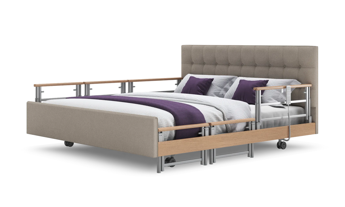 Opera Beds Signature Comfort Plus Dual Profiling Bed - Luxury Split Electric Care Bed - Detail View 111