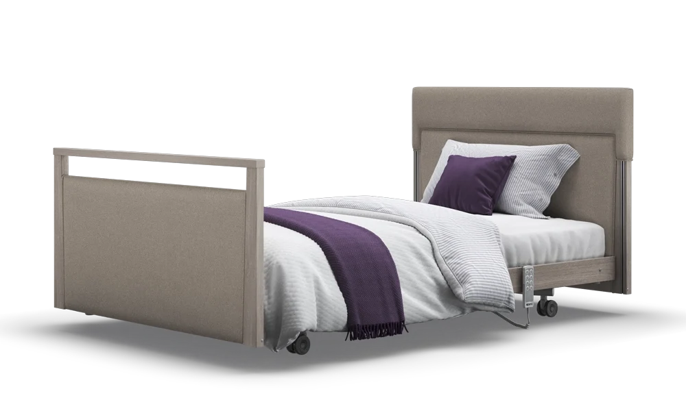 Opera Beds Signature Upholstered Electric Profiling Bed - Luxury Medical Care Bed - Detail View 184
