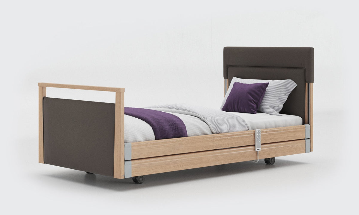 Opera Beds Signature Upholstered Electric Profiling Bed - Luxury Medical Care Bed - Detail View 14