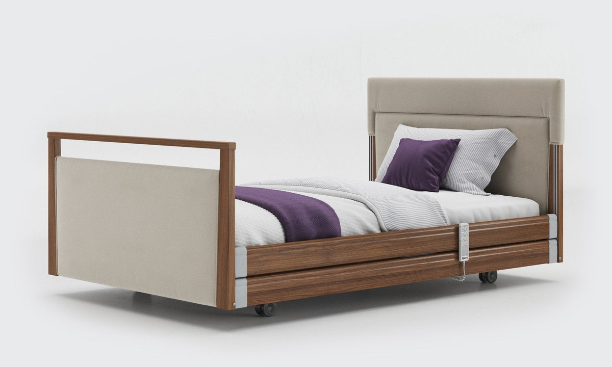 Opera Beds Signature Upholstered Electric Profiling Bed - Luxury Medical Care Bed - Detail View 72