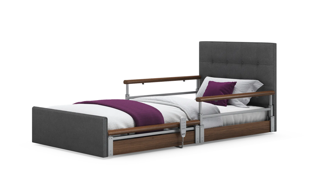 Opera Beds Solo Comfort Plus Profiling Floor Bed - Ultra-Low Falls Prevention Bed - Detail View 101