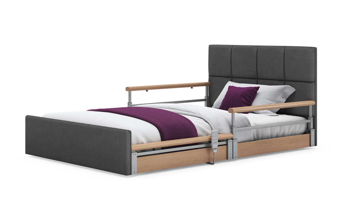 Opera Beds Solo Comfort Plus Profiling Floor Bed - Ultra-Low Falls Prevention Bed - Detail View 153