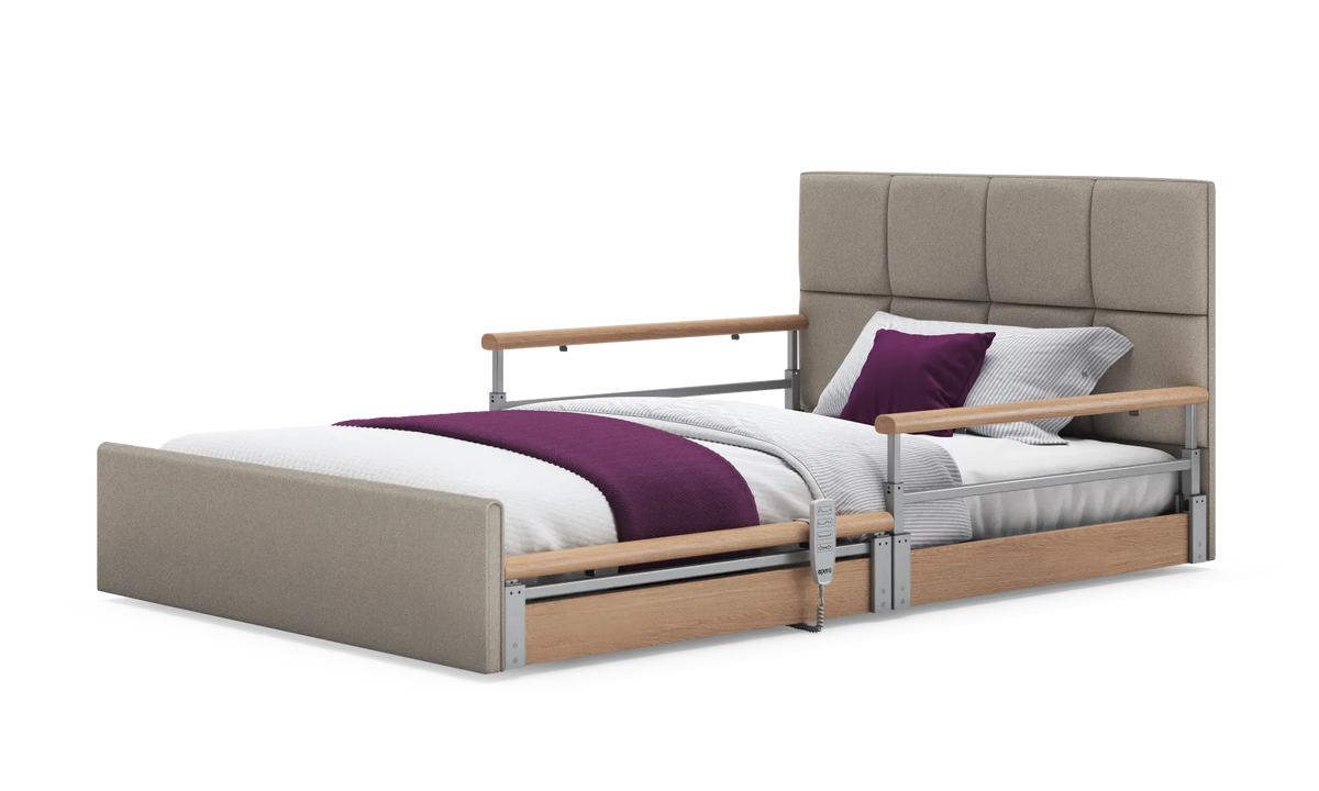 Opera Beds Solo Comfort Plus Profiling Floor Bed - Ultra-Low Falls Prevention Bed - Detail View 157