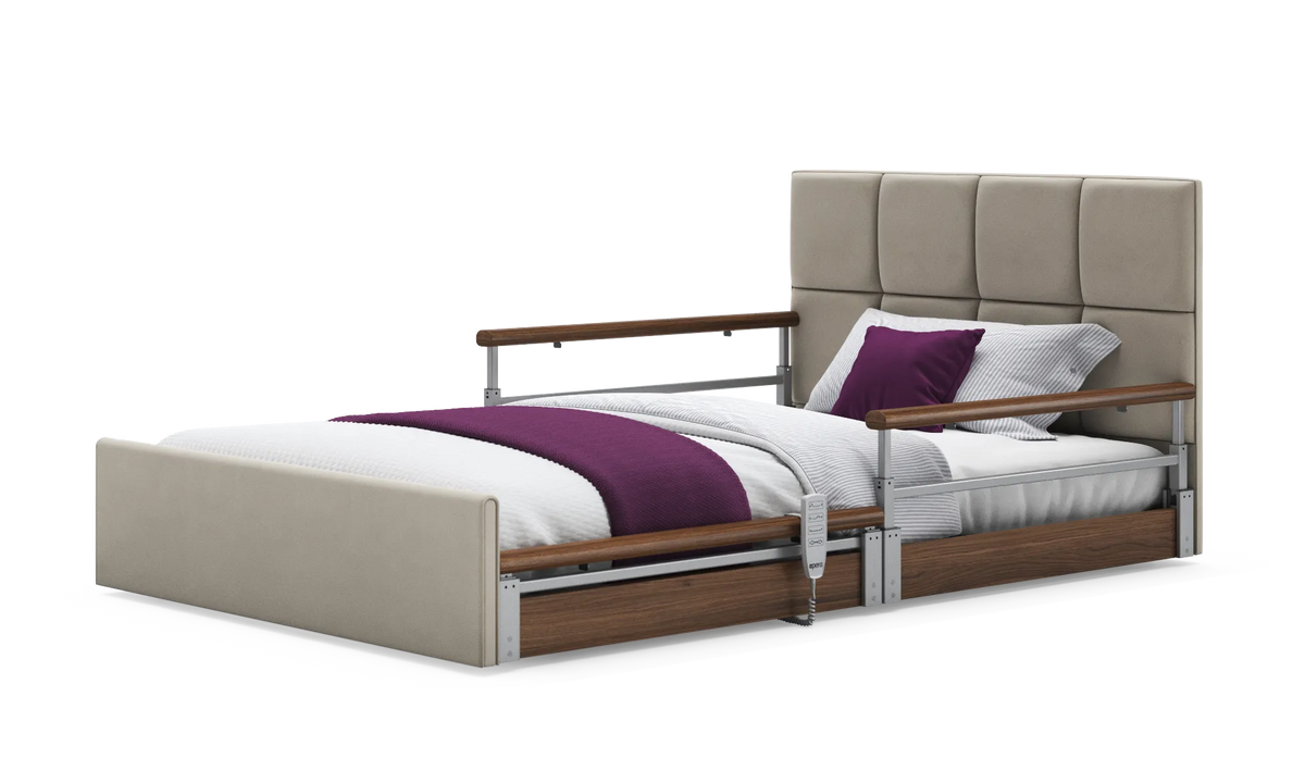 Opera Beds Solo Comfort Plus Profiling Floor Bed - Ultra-Low Falls Prevention Bed - Detail View 166