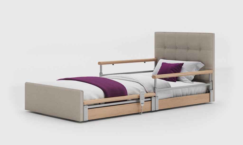 Opera Beds Solo Comfort Plus Profiling Floor Bed - Ultra-Low Falls Prevention Bed - Detail View 25