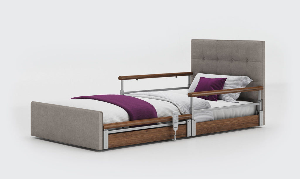 Opera Beds Solo Comfort Plus Profiling Floor Bed - Ultra-Low Falls Prevention Bed - Detail View 64