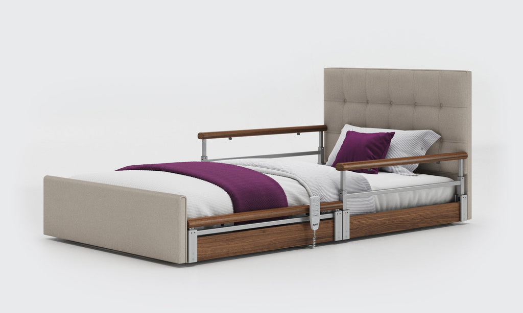Opera Beds Solo Comfort Plus Profiling Floor Bed - Ultra-Low Falls Prevention Bed - Detail View 51