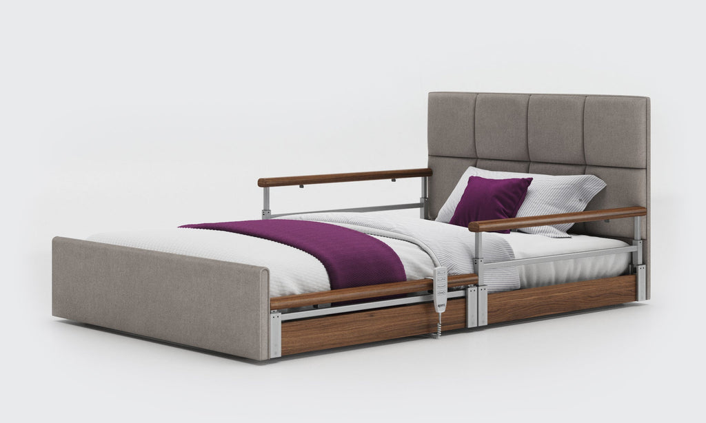 Opera Beds Solo Comfort Plus Profiling Floor Bed - Ultra-Low Falls Prevention Bed - Detail View 93