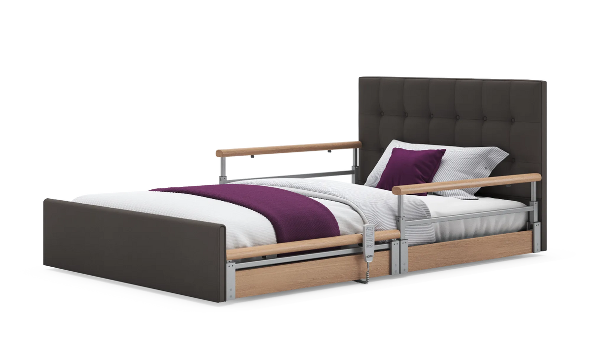 Opera Beds Solo Comfort Plus Profiling Floor Bed - Ultra-Low Falls Prevention Bed - Detail View 121