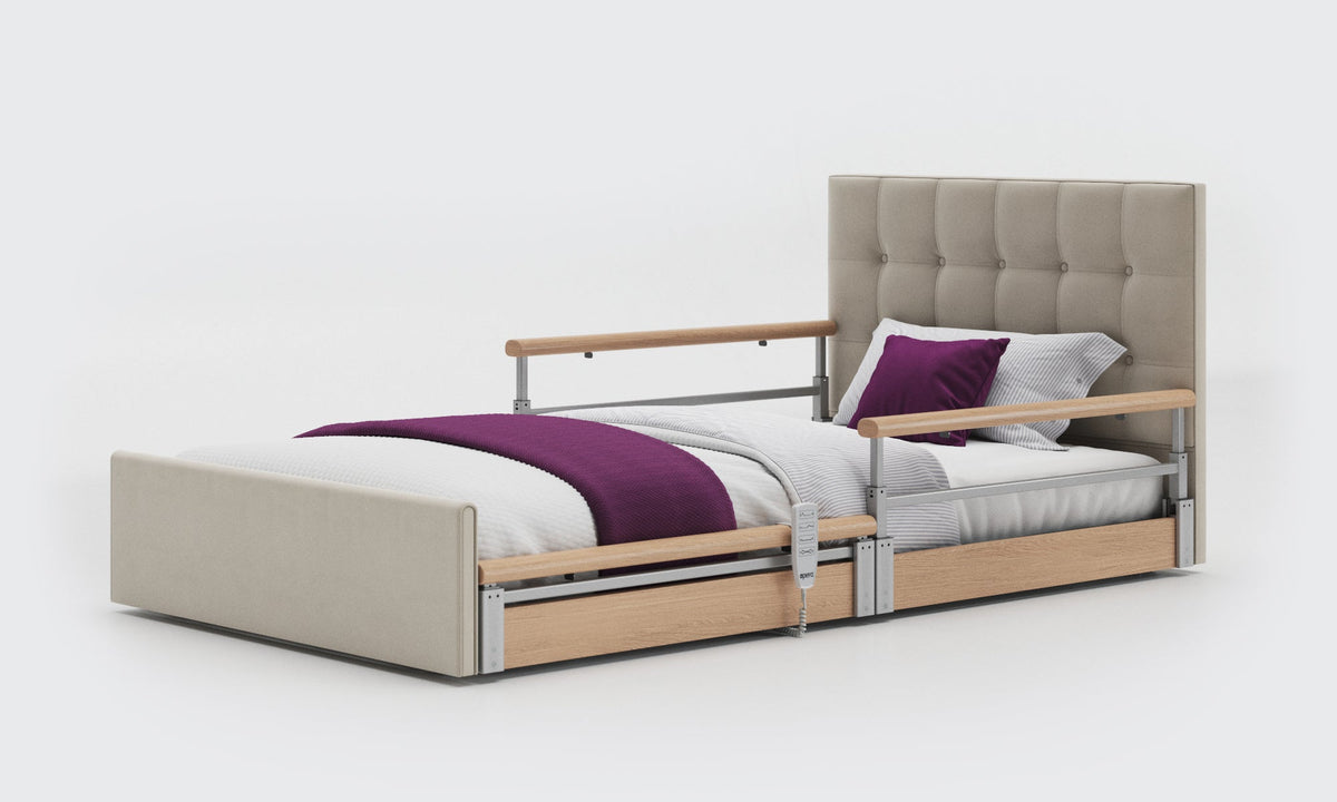 Opera Beds Solo Comfort Plus Profiling Floor Bed - Ultra-Low Falls Prevention Bed - Detail View 23