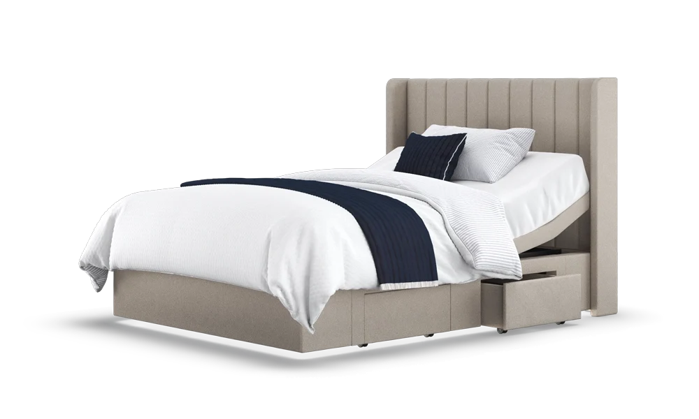 Opera Beds Topaz Motion Divan Electric Adjustable Bed - Luxury Motorized Divan - Detail View 75