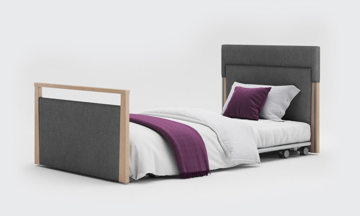 Opera Beds Solo SafeSide Upholstered Profiling Floor Bed - Ultra-Low Care Bed - Detail View 34