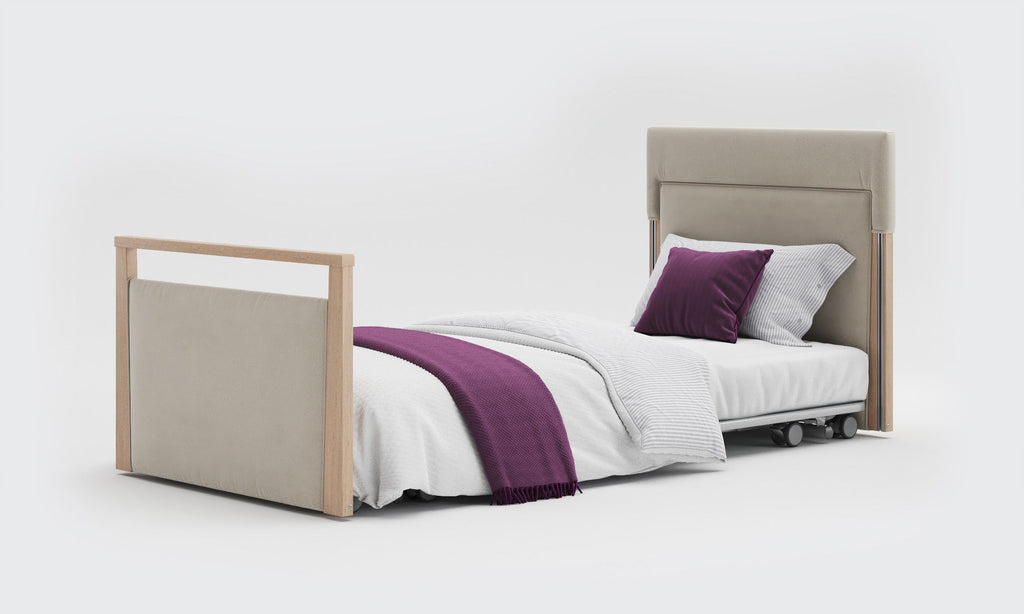 Opera Beds Solo SafeSide Upholstered Profiling Floor Bed - Ultra-Low Care Bed - Detail View 77