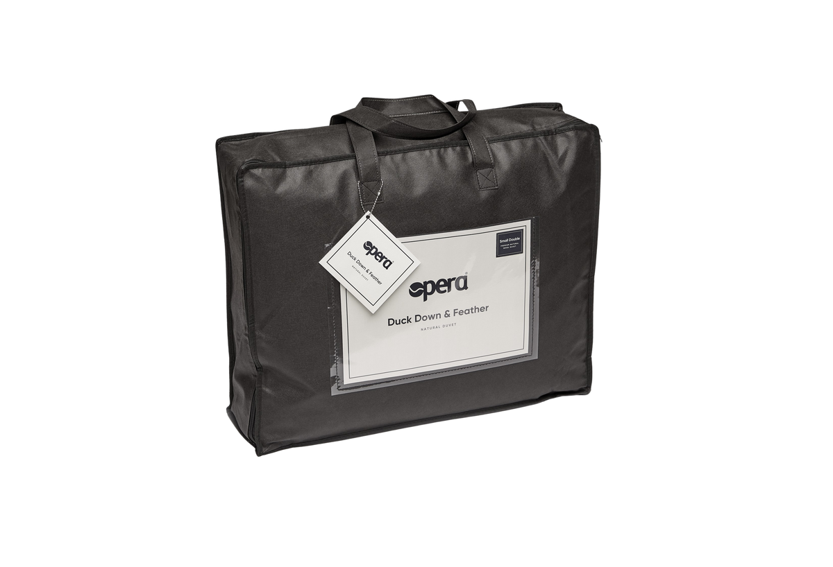 Opera Beds Duck Down & Feather Duvet - Natural Breathable All-Season Bedding - Detail View 5
